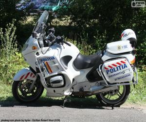 пазл Мотоцикл полиция, Румыния